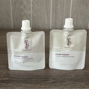 Madison Reed Color Therapy Conditioning Hair Mask Set Two Travel 2 oz 1 oz Pura